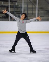 ネイサン・チェン IG「今週末日本に行けないんだ、とても残念！でも次に演技できるのを楽しみにするよ。出演するスケーターの皆さん頑張ってください、遠くから応援しています。」