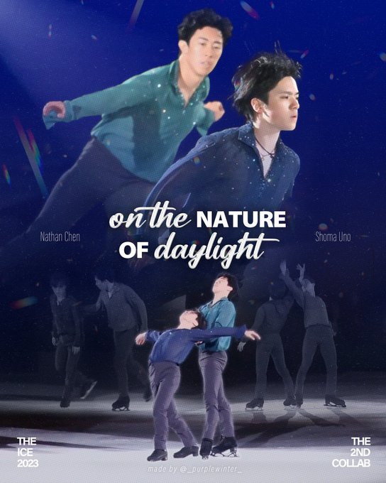 宇野昌磨 NathanChen　on the nature of daylight　shimotsuke shimbun