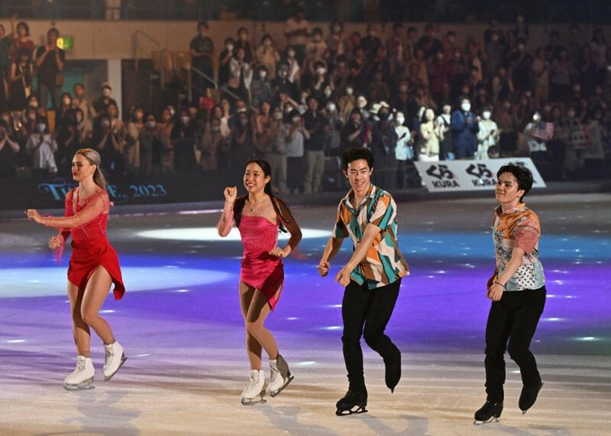 宇野、チェン…盛岡に輝く　フィギュアスケート「ザ・アイス」公演