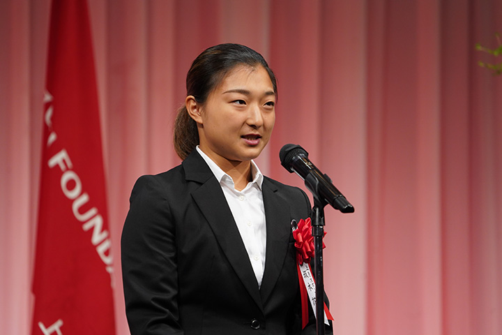 「上月スポーツ賞」表彰式　坂本花織選手（フィギュアスケート）らが登壇！