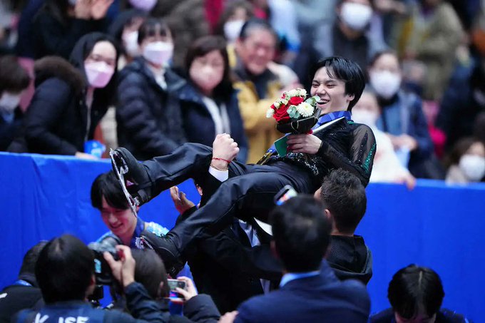 ランビエル・コーチ　6度目日本一の宇野昌磨をねぎらい「彼は美しい芸術者で美しい心を持っている」