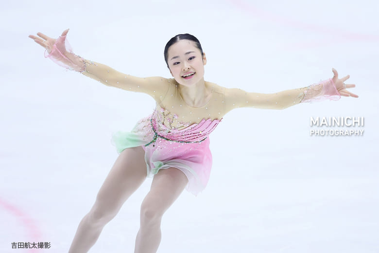 サマーカップ ジュニア女子　島田麻央 選手が優勝