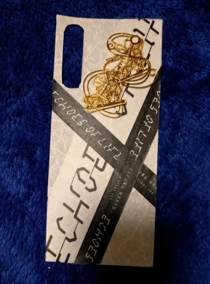 超簡単!!　スマホとケースの間飾り!?