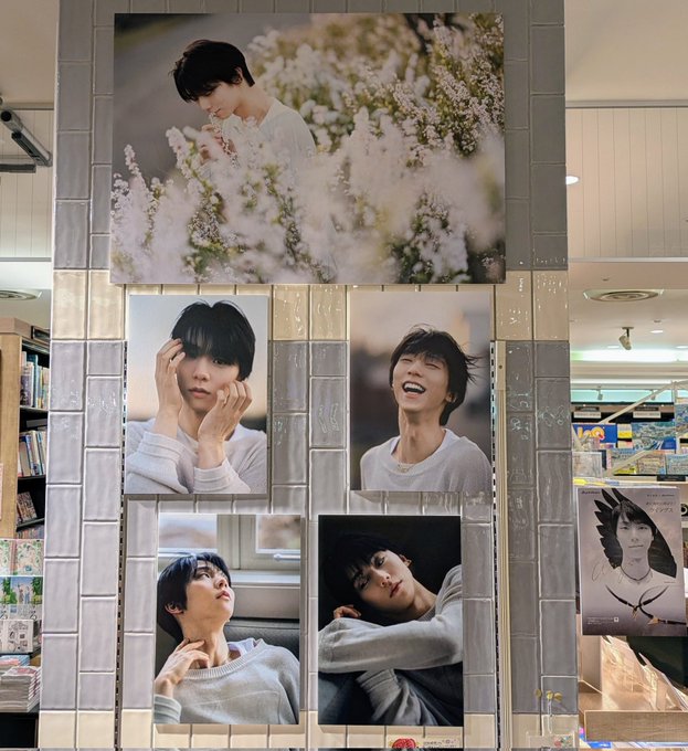 【朗報】羽生結弦さん、有隣堂のパネル展示で「白い子たち」がヤバいことにｗｗｗ「尊すぎて泣ける」とファンから絶賛の声！