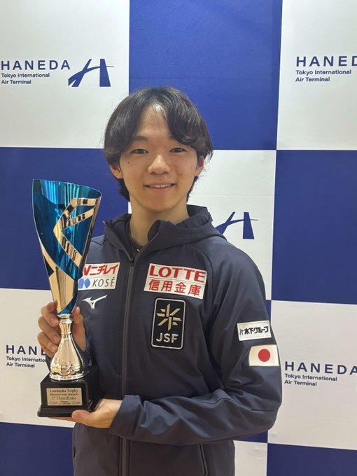 鍵山優真さん、ロンバルディア杯帰国で衝撃の事実を明かす…「左足首の神経にダメージ」GPシリーズへ向けての練習内容にも言及