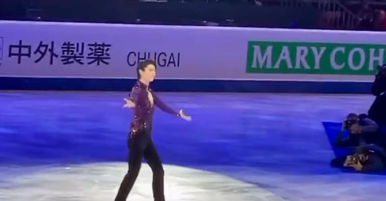 Origin羽生、動く紫衣装の輝きがヤバすぎ！スマホじゃ伝わらない神々しさ、この美しさはもはや罪だろｗｗｗ