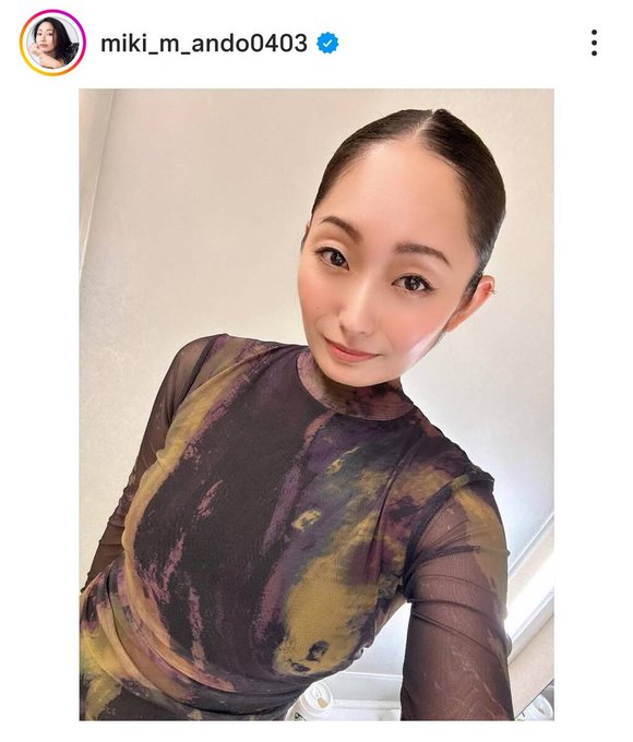 安藤美姫（37）「プレバト！！」で背中ぱっくり大胆ドレスを披露！娘（12）が成長しすぎてヤバいと話題に