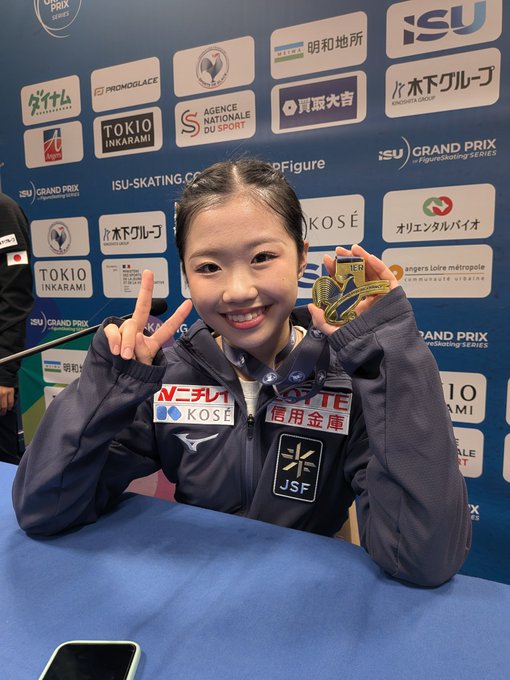 【朗報】中井亜美（17）、GPデビューでいきなり優勝！「運が良ければ表彰台」からの下克上達成でフィギュア界激震ｗｗｗ