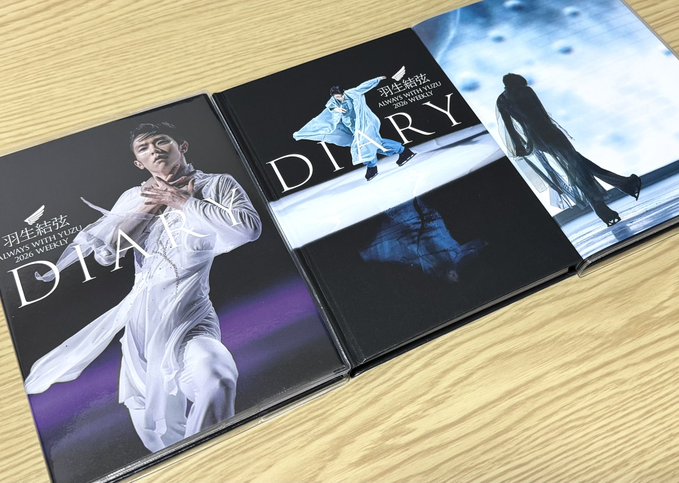 【優勝】羽生結弦ダイアリー見本誌の「青」が神々しい！「シュタゲ並みに青が似合う」「楽ブはよ！」とファン歓喜！今年の写真は格別にヤバいと話題！