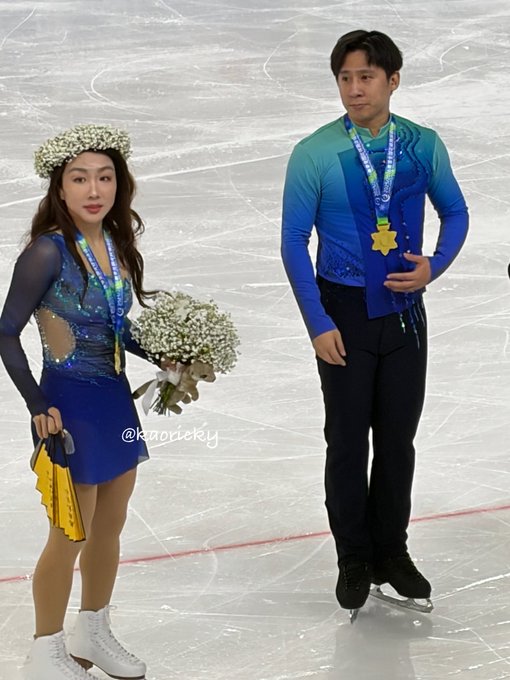 スイハンがミラノ五輪代表決定ｗｗｗナショナルでの波乱の幕開けに氷上スレ驚愕！「いきなり転倒するハン君ｗ」「起こしにいくスイちゃん尊い」と世界王者の絆に胸熱！ミスを乗り越え優勝する“絶対王者”の貫禄に、ミラノ連覇への期待値爆上げやで！