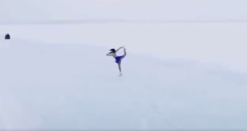 本田真凜が凍結湖上で魅せた命懸けの氷上舞！その美しさと度胸に世界中が息をのむ