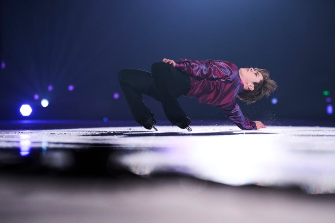 『Ice Brave』写真から宇野昌磨選手『THE ICE 2021』ボレロリハを回想。体力苦闘の初期フィニッシュ、鈴木明子さん撮影の一幕。