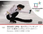 羽生結弦 選手の代表作『SEIMEI』 平昌オリンピック フリーの演技動画が 2、3日中には3,500万回視聴に達しそう