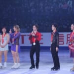 北京五輪団体銀メンバー全員集合　宇野昌磨さん「みんな僕を忘れずに」当時の衣装でメダルお披露目